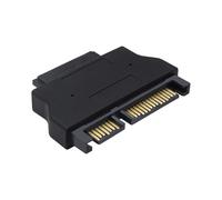 YARCHONN Slimline - Adaptador SATA de 13 pines a SATA de 22 pines, 7 + 6 pines hembra a 7 + 15 pines macho convertidor para ordenador portátil, CD/DVD a ordenador de sobremesa de 2,5 pulgadas HDD/SSD