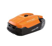 Yard Force Robot cortacésped Classic 500 apto para superficies de hasta 500 m², con función de recorte de bordes, sensor de lluvia, motor sin escobillas, inclinación del 40 % y panel de control semanal