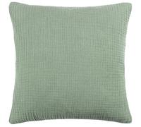 Yard Funda de cojín de Muselina de algodón Arrugado Lark