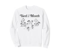 Yard of The Month Funny Goth Graveyard Sudadera