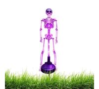 Yard Stake - 8 x 8 x 70 cm Solar Skeleton | Outdoor Halloween LED Garden Decor