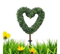 Yard Stakes Valentines - Artificial Lawn Sign Decor for Party | Weather Resistant with Bright Colors, Easy Installation Accessory, Festive Outdoor Decoration, Perfect for Engagement Wedding