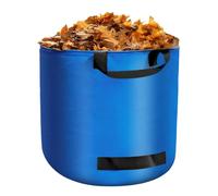 Yard Trash Bags - Lawn Leaf Storage with Handles, Heavy Duty Tear-Resistant Lawn and Leaf Bags | Reusable Foldable Tote Garden Waste Storage for Grass Clippings, Debris, Outdoor Cleaning, Patio, Home