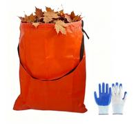 Yard Waste Bags Outdoor Grass Collection Pouch Shoulder Strap