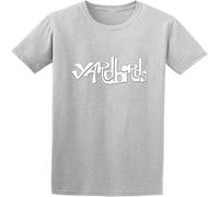 Yardbirds Logo T Shirt Graphic Unisex tee Shirt Grey M