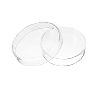 Yardenfun 1 Juego Placas de Petri de Vidrio con Tapa Ajustada para Celular Alta Resistencia Térmica y Química para y Experimentos Científicos