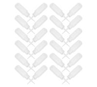Yardenfun 100 Piezas Botellas Dosificadoras de Plástico Transparentes Uds con Punta de Aguja para Aplicaciones Precisas para Manualidades Pintura y Mejora de Juntas Baños y Cocinas