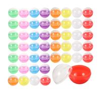 Yardenfun 100piezas Juguetes De Pelota Gachapon Bolas Vacías Semitransparente Para Maquina De Chicles Pequeña Almacenamiento De Dulces Accesorios Para Recuerdos De Fiesta Juguete Bolas De Ch