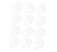 Yardenfun 12 piezas Soporte para Pulseras Transparente de Plástico Organizador y Exhibidor Compacto y Duradero para Joyería para Colecciones