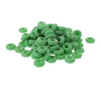 Yardenfun 150 Anillos de Castración Elásticos para Cerdos y Terneros, Diseño Flexible de Goma Verde Fuerte Elasticidad para Manejo y Cría