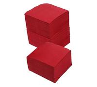 Yardenfun 150 Piezas Servilletas Rojas para Servilletas de Colores para Eventos y Fiestas Suaves Desechables y Elegantes para Decoración de Mesas