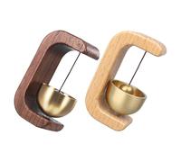 Yardenfun 2 Campanas magnéticas para Comerciantes, para Abrir Puertas, Timbre Decorativo para el hogar, Oficina, Restaurante, cafetería, Tienda, refrigerador.