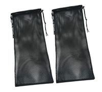 Yardenfun 2 Piezas Bolsa de Malla para Equipo de Snorkel Ligera y Plegable Mochila de Cuerdas para Buceo Natación y Playa Resistente Agua y Arena