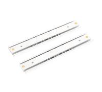 Yardenfun 2 Piezas Guías Correderas Miniatura Anchas de Aluminio para Extensibles y Resistentes para Muebles y Cocina Deslizamiento Suave y Silencioso