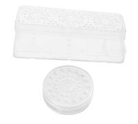 Yardenfun 2 Piezas Humidificador Redondo para Cigarros Control de Humedad Portátil Dispositivo Compacto para Conservación y Gestión de Humedad Humidores y Cajas de