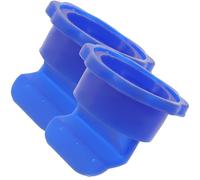 Yardenfun 2 Piezas Núcleos de Drenaje de Silicona para Ducha Válvula Antirretorno Compacta y Antiolor para Baño y Cocina Filtro Sellado Compatible con Desagües Estándar