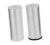 Yardenfun 2 Piezas Saleros y Pimenteros para Cocina Dispensadores de Especias Portátiles Diseño Compacto y Dosificación Precisa Material Resistente y Acabado Clásico para Uso