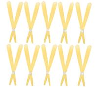 Yardenfun 20 Piezas Kit para Limpieza de Oídos con Velas Amarillas y Tapón Integrado Suaviza Cera y Facilita Remoción Accesorios para Cuidado Personal