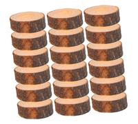 Yardenfun 20 Piezas Servilletero Dinner Table Decoration Anillos De Servilleta De Mesa Anillos De Servilleta Rústicos Napkin Holder Modernos Café De Madera