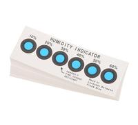 Yardenfun 20 Unidades Tarjetas Indicadoras de Humedad Portátil Reutilizables con Cambio de Color Precisión Exacta para Medición y Control Ambiental