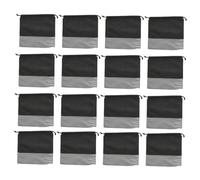 Yardenfun 24piezas Bolsa para Zapatos No Tejida con Ventana Organizador Exterior con Cordón para Almacenar Zapatos
