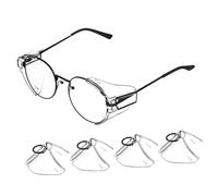 Yardenfun 2Pares Gafas de Protección Lateral con Escudo Suave de para Seguridad Ojos para Uso Familiar y Actividades