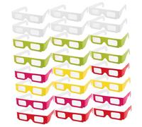 Yardenfun 30 Piezas Glasses For Design Party Supplies Movie Glasses For Birthday Valentines Day Classroom Rewards