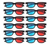 Yardenfun 30piezas Gafas Rojo-Azul de Gafas de Visualización para Cine Casa y Televisión Unidades para Fiestas Infantiles y Noches de Cine