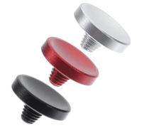 Yardenfun 3piezas Botón De Liberación del Obturador De Aluminio Diseño Elegante Compatible Cámaras