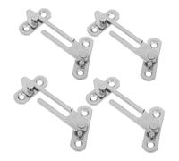 Yardenfun 4 Cerraduras De Seguridad Para Ventanas Abatibles Limitador De Seguridad Para Ventanas Cerraduras De Límite Dispositivo De