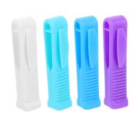 Yardenfun 4 piezas Abridor de Ampollas Ergonómico para Enfermeras Portátil y Reutilizable Diseño Antideslizante para Fácil Apertura y Reducción de Fatiga Manual Colores Surtidos Blanco