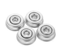 Yardenfun 4 Piezas Cojinetes para Rueda Delantera de Silla de Ruedas Manual Rodamiento de Bolas de Alta Durabilidad Compatible con Horquilla y Eje Soporte Estable para Reemplazo y