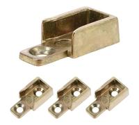 Yardenfun 4 Piezas De Puntos De Bloqueo Para Ventanas Abatibles Piezas De Bloqueo Para Ventanas De Guillotina Herrajes Placa De Cierre Accesorio De Seguridad