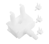 Yardenfun 4 Piezas Paletas de Plástico para Reparación de Verticales Repuesto de Mecanismo de Control de Varilla Accesorios para Hogar Oficina y Hotel