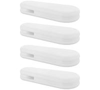 Yardenfun 4 Piezas Perillas de Plástico para Cortinas Asas Redondas para Tirantes de Persianas Accesorio Ligero y Fácil de Usar para Control de Cortinas Decoración del Hogar