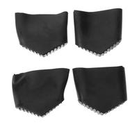 Yardenfun 4 piezas Tacos de Goma Antideslizantes para Pies de Escalera Unidades Recambios Resistentes y Duraderos para Escalera Aluminio Fácil Instalación y Seguridad