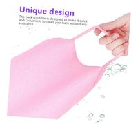 Yardenfun 4 Piezas Toallas Exfoliantes para Ducha Paños Exfoliantes Cuerpo y Espalda Toallas de Lavado Duraderas para Limpieza Profunda Colores Surtidos Rosa Verde y