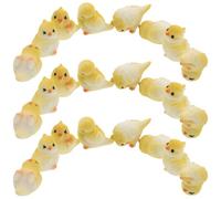 Yardenfun 40 Piezas Figuras Decorativas de Loros Miniatura de Resina, 40 Piezas Colores Brillantes, Tamaño Pequeño para Decoración de Escritorio, Hogar, Oficina y Manualidades Creativas