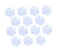 Yardenfun 48 Piezas Protectores para Mesas de Cristal Ventosas Transparentes de PVC, Almohadillas Antideslizantes Invisibles para Escritorios y Mesas de Té de 20 Mm
