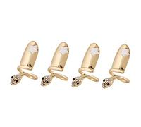 Yardenfun 4Piezas Anillos Serpientes de Anillo Do de Mujeres Ocasiones Especiales