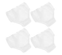 Yardenfun 4piezas Pañal para Adultos Reutilizables de Ropa Interior Lavable para Fugas de Vejiga Pantalones de Incontinencia Discretos para Hombres y Mujeres Braga Adulto