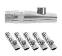 Yardenfun 5 Piezas Bebedero Automático para Cerdos de Acero Inoxidable Dispensador Resistente para Lechones y Ganado Evita Fugas y Ahorro de Agua para Granjas Ganaderas