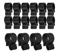 Yardenfun 50 Abrazaderas para Mangueras de Riego de Plástico PE Clips para Tubos de Riego de 25 MM Fijación Resistente para Invernaderos y Jardines Accesorios para Sistema de Goteo