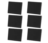 Yardenfun 6 Burletes Autoadhesivos para Esquina de Puerta Exterior Sellos de Esquina de Puerta Negra Tiras de Sellado de Espuma Autoadhesivas para Marcos Protección contra Corrientes de