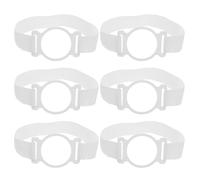 Yardenfun 6 piezas Banda Elástica de Moxa Resistente Fijador Portátil para Moxibustión Accesorio Duradero de PP y Nylon Fácil de Usar para Terapia Tradicional