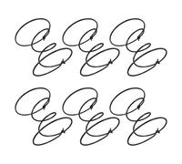 Yardenfun 6 Piezas Kit de Reparación de Muelles Helicoidales para Sofá 6 Piezas, Resortes Metálicos de 10 CM para Muebles Tapizados, Sillas y Colchones, Accesorios de Repuesto para