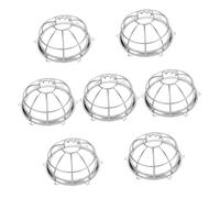 Yardenfun 7 Piezas Protector para Detector de Humo para Seguridad contra Incendios Hogar y Comercio Fácil de Instalar para y Detectores de Humos Homologados