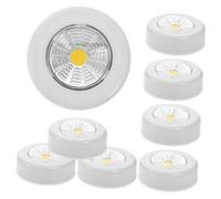 Yardenfun 8piezas Luz Del Botón Táctil Led De Luces Para Armario Pilas Para Cocina Baño Dormitorio