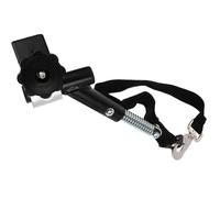 Yardenfun Adaptador de Enganche de Remolque para Bicicleta en Aleación de Aluminio Negro, Compatible Bicicletas Eléctricas y Tubos Redondos, Adecuado para Transporte Seguro