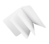 Yardenfun Álbum de Sublimación Frp Blanco, Libro de Hojas Sueltas de 4 Páginas, Diseño en Forma de Corazón, Páginas Diy, para Obsequio de Navidad y Cumpleaños